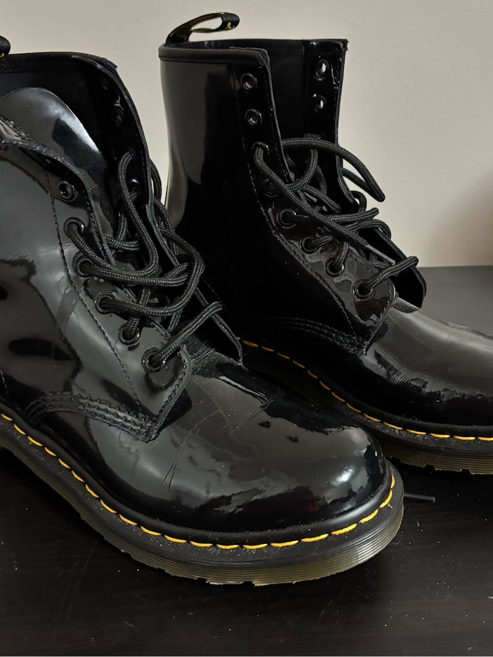 Dr. Martens
1460 Patent Leather Lace Up Boots size 9 men’s or unisex